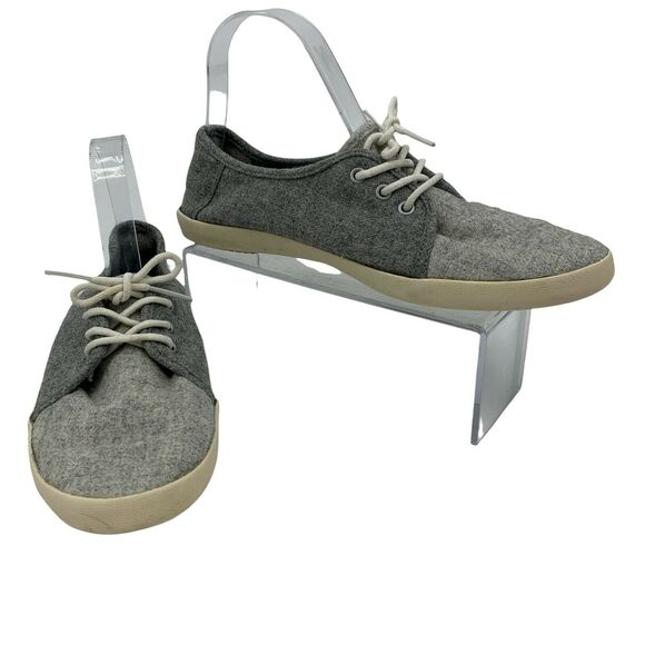 Vans Wool Sneakers Women's Size 9 Gray Low Top Skateboarding Casual Shoes - Picture 1 of 12